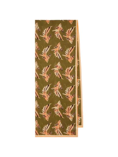 Le Peche Fish printed scarf by PAUL SMITH