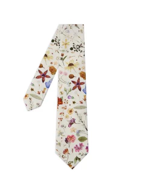 'Liberty Floral-print tie by PAUL SMITH