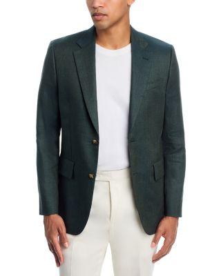 Linen And Wool Twill Extra Slim Fit Sport Coat by PAUL SMITH