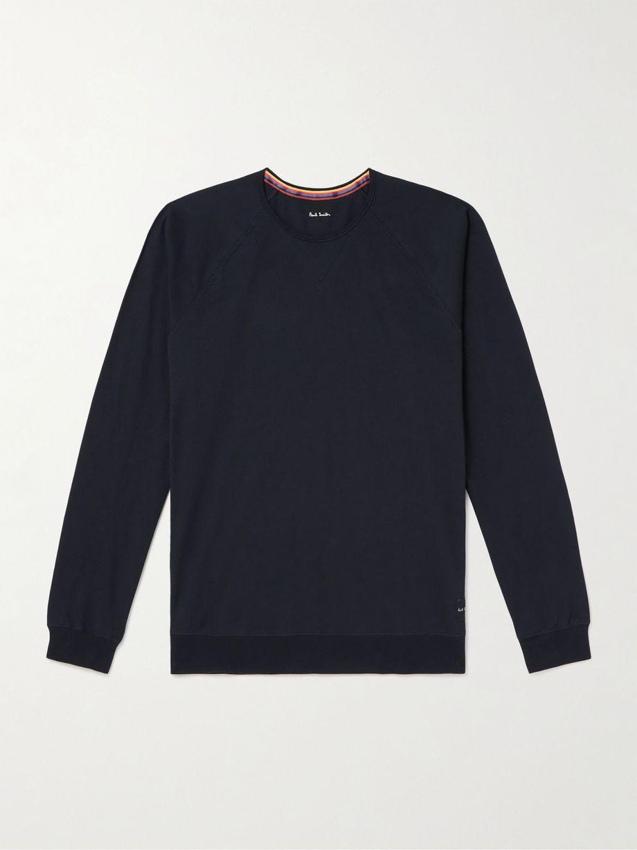 Logo-Appliquéd Cotton-Jersey Pyjama Top by PAUL SMITH