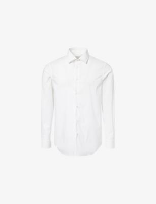 Long-Sleeve Cotton-Blend Shirt by PAUL SMITH