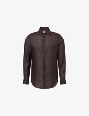 Long-Sleeve Linen Shirt by PAUL SMITH