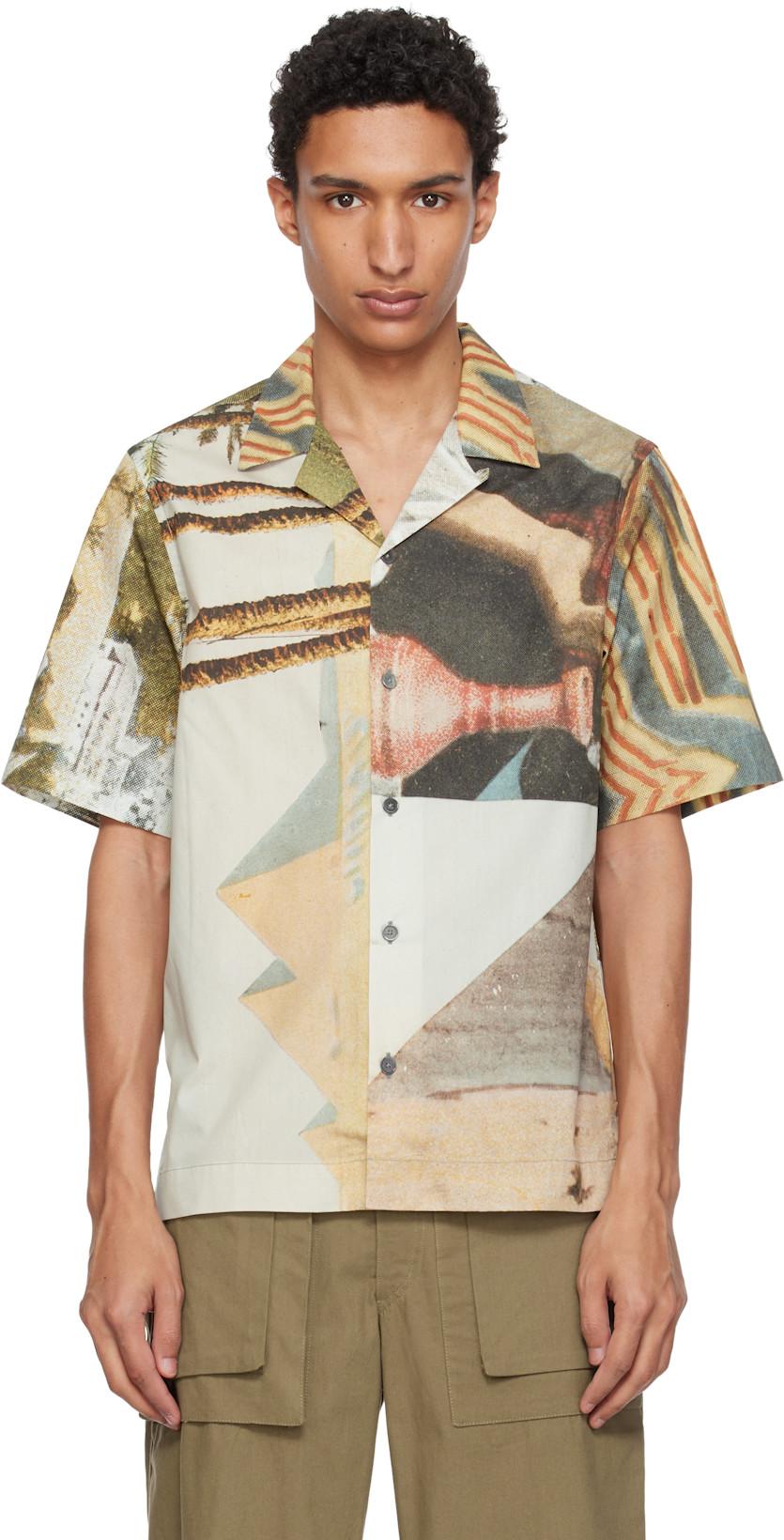 Multicolor Camp Collar Shirt by PAUL SMITH