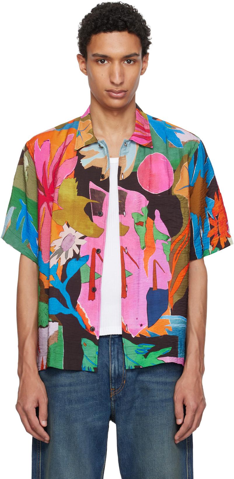 Multicolor S/S Casual Fit Shirt by PAUL SMITH