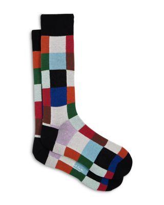 Norwich Check Crew Socks by PAUL SMITH