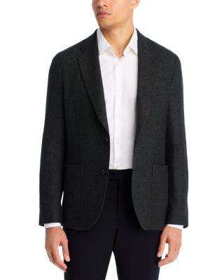 Olive M&eacute;lange Soft Jacket by PAUL SMITH