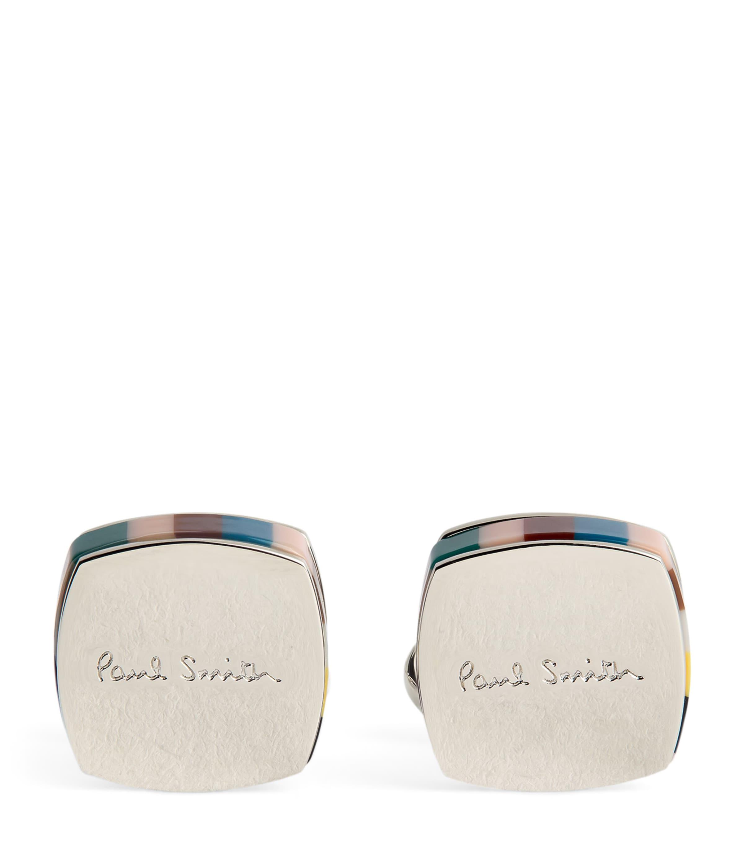 Paul Smith Resin Stripe Cufflinks by PAUL SMITH