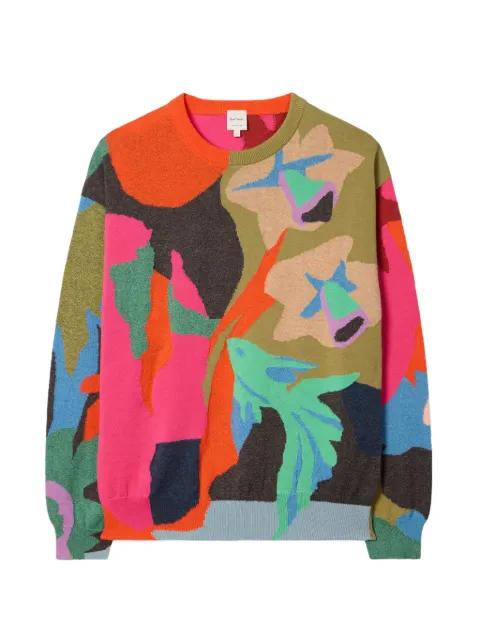 River Collage sweater by PAUL SMITH
