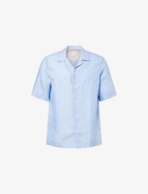 Short-Sleeve Linen Shirt by PAUL SMITH