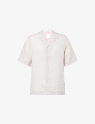 Short-Sleeve Linen Shirt by PAUL SMITH