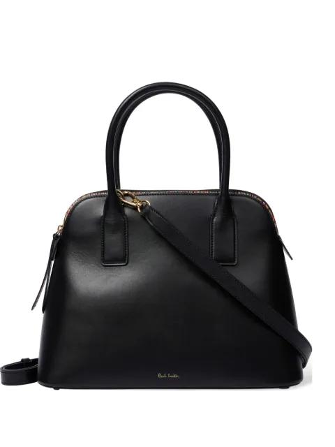 Signature Stripe leather tote bag by PAUL SMITH