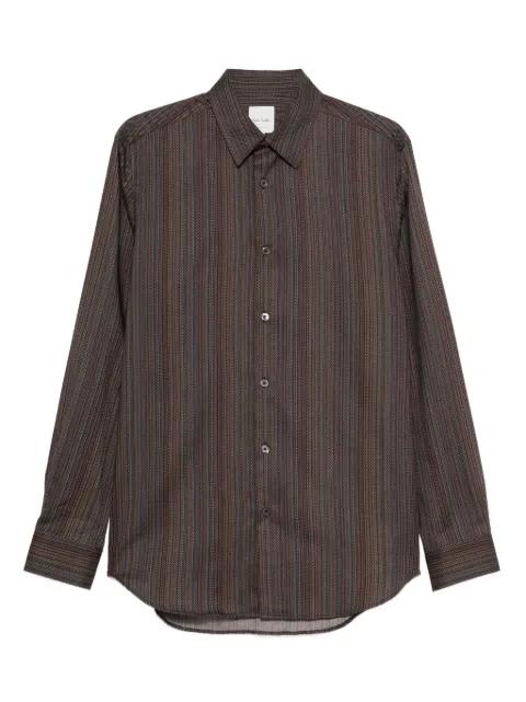 Signature Stripe long-sleeve shirt by PAUL SMITH