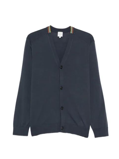 Signature Stripe striped V-neck cardigan by PAUL SMITH