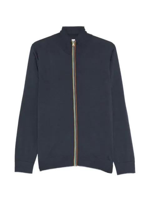 Signature Stripe zip-through cardigan by PAUL SMITH