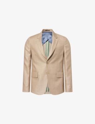 Single-Breasted Buggy-Lined Linen and Wool-Blend Blazer by PAUL SMITH