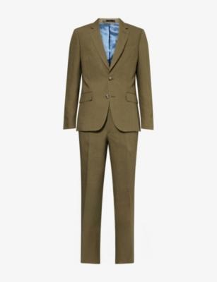 Single-Breasted Linen Suit by PAUL SMITH