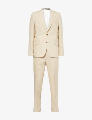 Single-Breasted Linen Suit by PAUL SMITH