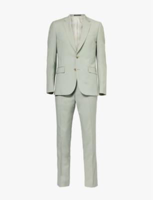 Soho slim-fit double-breasted wool-blend suit by PAUL SMITH