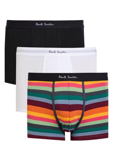 Stretch-cotton trunks - set of three by PAUL SMITH