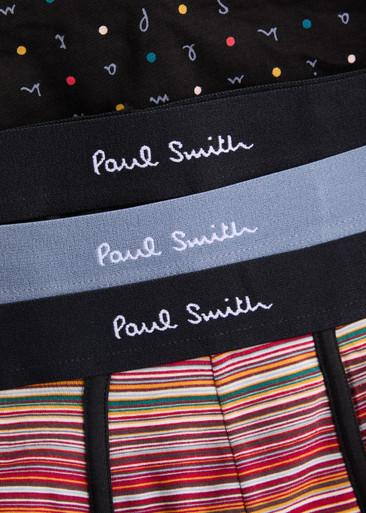 Stretch-cotton trunks - set of three by PAUL SMITH