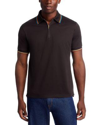 Striped Detail Polo Shirt by PAUL SMITH