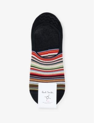 Striped cotton-blend knitted socks by PAUL SMITH