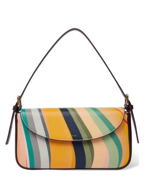 Swirl leather shoulder bag by PAUL SMITH