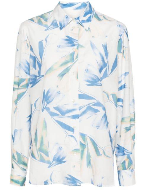 Tulip-print shirt by PAUL SMITH