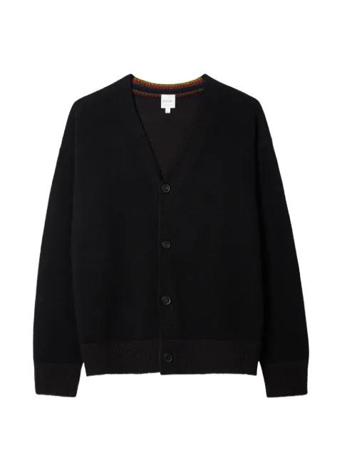 V-neck buttoned cardigan by PAUL SMITH