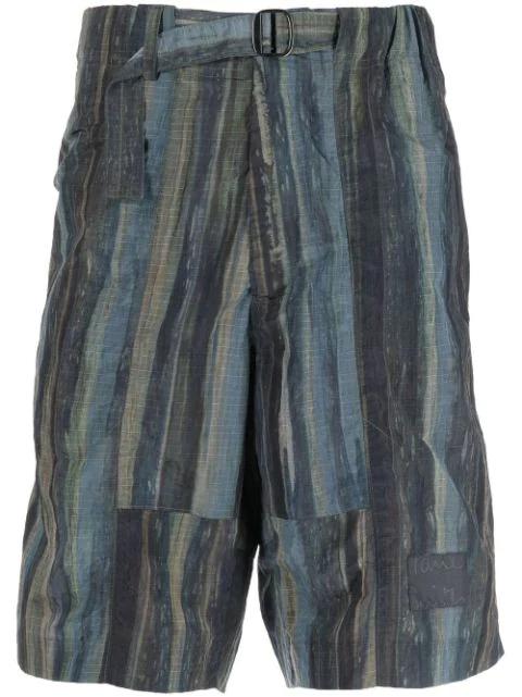 Woodland-print Bermuda shorts by PAUL SMITH