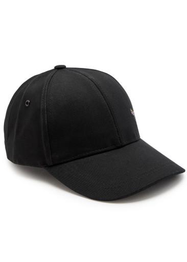 Zebra-embroidered cotton cap by PAUL SMITH