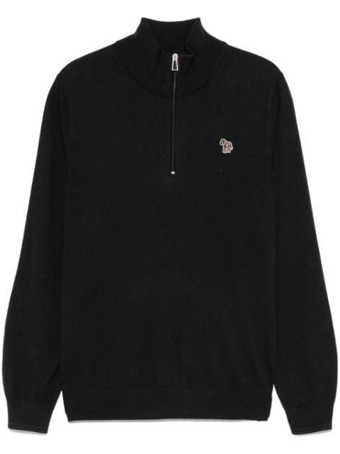 Zebra-motif sweater by PAUL SMITH