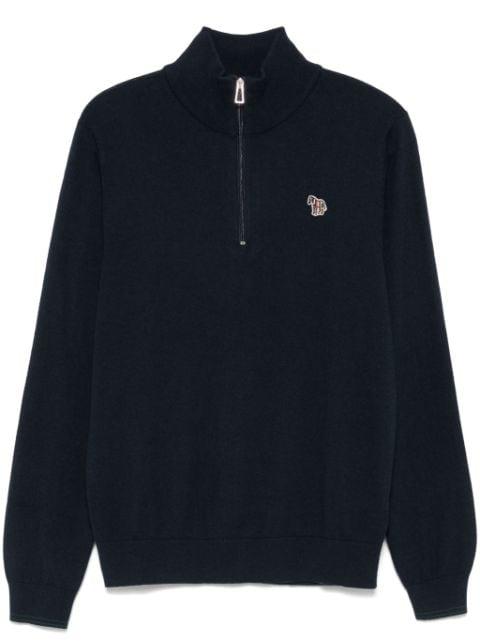 Zebra-motif sweater by PAUL SMITH