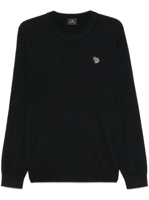 Zebra-patch sweater by PAUL SMITH