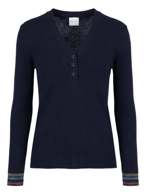 button ribbed top by PAUL SMITH