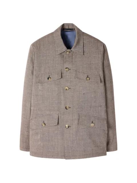 buttoned flap-pocket jacket by PAUL SMITH