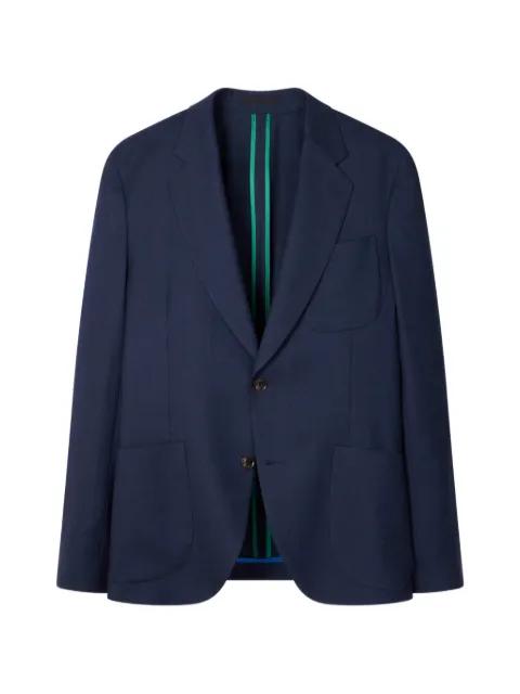 buttoned patch-pocket blazer by PAUL SMITH