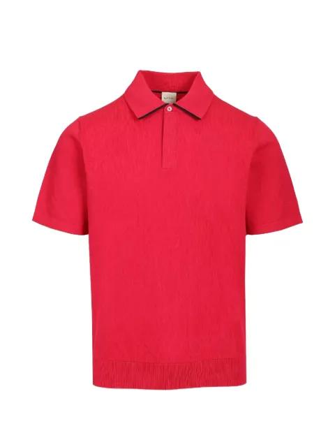 buttoned short-sleeve polo shirt by PAUL SMITH