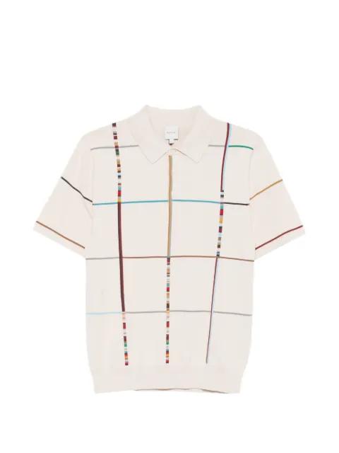 checked polo shirt by PAUL SMITH