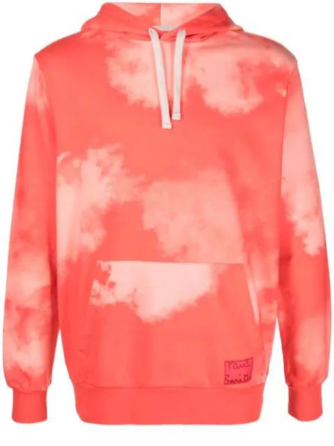 cloud-print pullover hoodie by PAUL SMITH