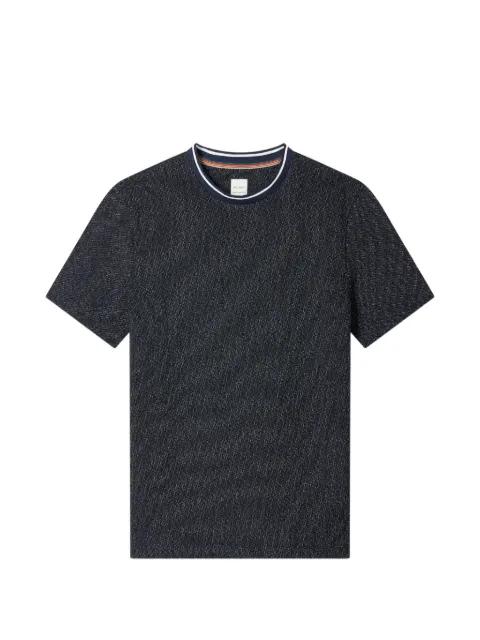 contrast-collar T-shirt by PAUL SMITH