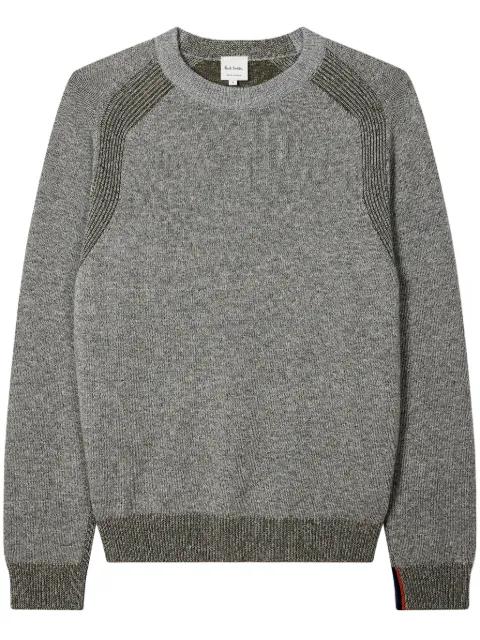 crew-neck lambswool sweater by PAUL SMITH