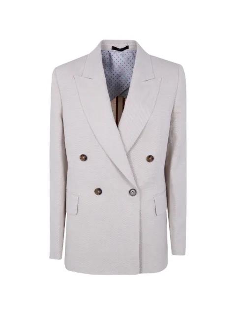 double-breasted button blazer by PAUL SMITH