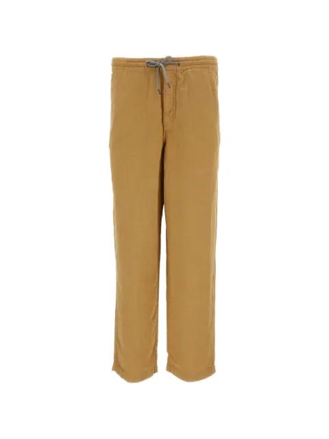 drawstring-waist straight-leg trousers by PAUL SMITH