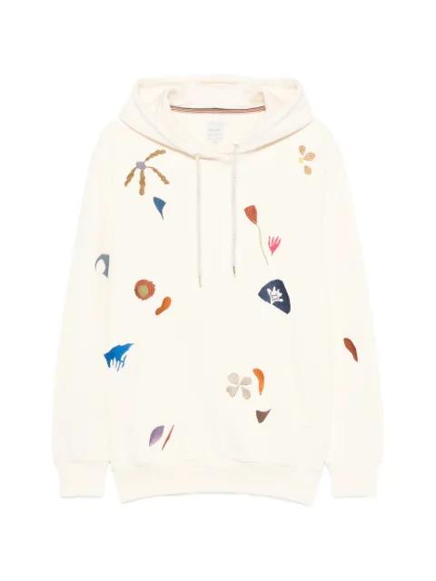 embroidered hoodie by PAUL SMITH