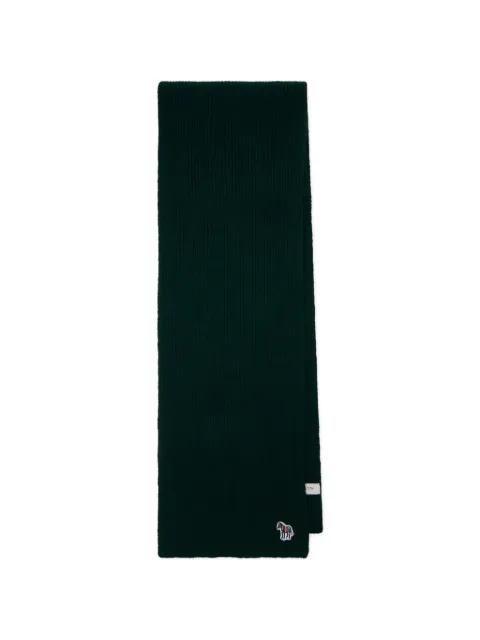 embroidered wool scarf by PAUL SMITH