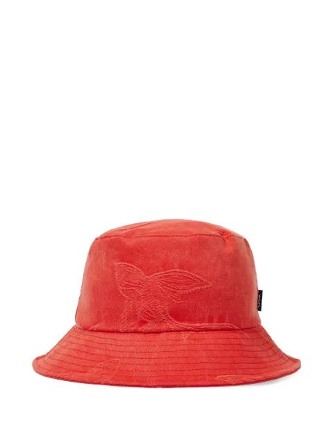 floral-embroidered bucket hat by PAUL SMITH