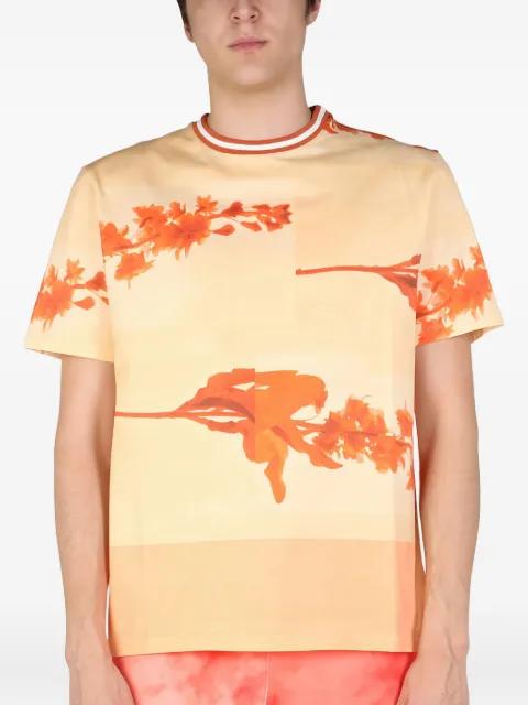 floral-print T-shirt by PAUL SMITH