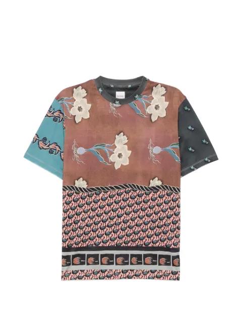 floral-print T-shirt by PAUL SMITH
