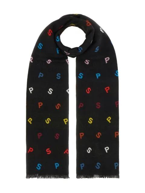 fringed scarf by PAUL SMITH